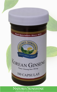 Nature's Sunshine - korean ginseng